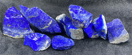 Lapis Lazuli Rough Raw Premium grade AAA cabs cutter gemstone crystals 823gm L22 - £128.49 GBP