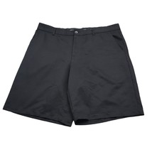 Greg Norman Shorts Mens 38 Black Casual Golfing Golf Tasso Elba Chino Flat - $15.72