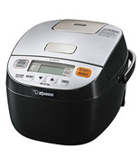 Zojirushi NL-BAC05SB Micom Rice Cooker &amp; Warmer, Silver Black - €346,70 EUR