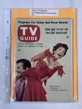 TV Guide Magazine March 17 1956 Maurice Evans, Lilli Palmer - £23.27 GBP