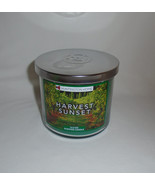 Huntington Home Candle 3 Wick 14.5OZ Harvest Sunset Scented Jar Candle - £11.89 GBP