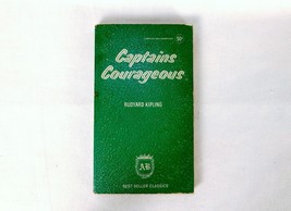 Vintage Paperback Book &quot;Captains Courageous&quot; by Rudyard Kipling ~ AB Cla... - $12.69