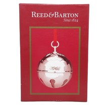 The 2008 Holly Bell by Reed &amp; Barton Silver Plated Christmas Ornament - £71.06 GBP