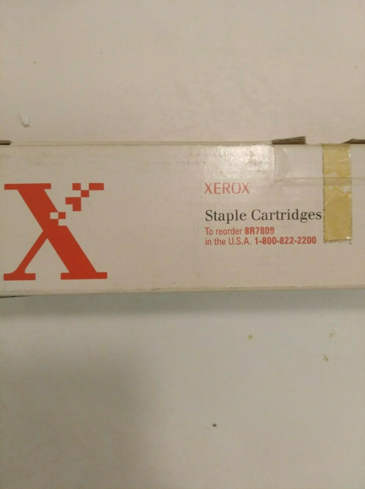 Genuine OEM Xerox Staple Cartridges 8R7809 - 3 Cartridges, 1500 Staples - NEW - $9.59