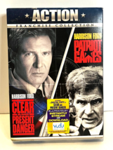 Clear and Present Danger / Patriot Games (DVD, 1992) Harrison Ford- NEW SEALED - £9.40 GBP