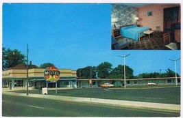 Postcard Alamo Hotel &amp; Restaurant Niagara Falls Ontario - £2.32 GBP