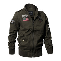  Jacket Men Winter Cotton Jacket Coat Army Pilot Jackets Air Force Cargo Coat Sp - £85.25 GBP
