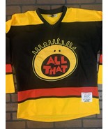 ALL THAT Kel Mitchell Headgear Classics Hockey Black Jersey ~Never Worn~ L - £72.16 GBP