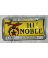 Shriner HI NOBLE Novelty License Plate Sign And Frame READ - £12.80 GBP