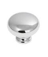 1 Belwith # P320-26 Polished Chrome Cabinet  Knob - 1-1/8" Knobs  PULL - $3.59