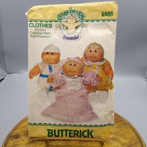 Vintage Craft Sewing PATTERN Butterick 6980 Cabbage Patch Kids PREEMIES ... - $10.13