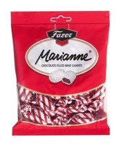Fazer Marianne Chocolate Filled Mint Candies - Made in Finland - 120g (4.2 Oz) - £19.19 GBP