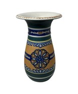VINTAGE KENILWORTH STUDIOS NIPPON ART NOUVEU DECO TEAL PEACH BLUE FLOWER... - $106.59