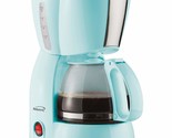 4 Cup Coffee Maker, Blue - £44.70 GBP