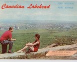 Come to the Canadian Lakehead Booklet Fort William Fort Arthur Thunder B... - $17.82