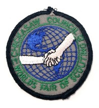 Vintage 1963 World&#39;s Fair Chickasaw Council Boy Scouts of America BSA Patch - $10.52