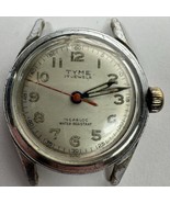 Tyme Unisex 17J Military Swiss Hand-Wind Mechanical Watch Vtg As Is Running - $81.48 CAD