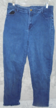 Jaclyn Smith Collection Women&#39;s Size 16 Stretch Jeans Denim Blue Straight - £6.08 GBP