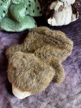 Lot of Folkmanis Brown Hedgehog Reversible Plushland Brown Bear &amp; Green ... - £10.29 GBP