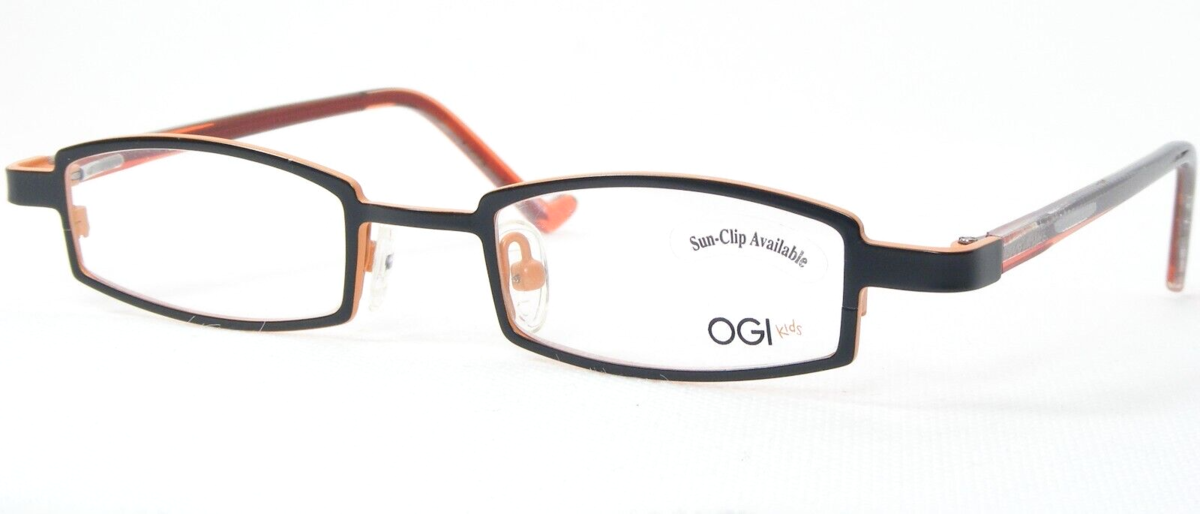 Ogi Kids OK50 789 BLACK /ORANGE-PEACH EYEGLASSES GLASSES FRAME 42-19-125... - $52.46