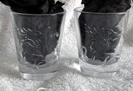 2 New Fireball R Short Shot Glasses 1 oz Raised Devil Logo - $22.72