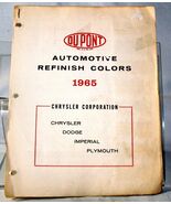 1965 Chrysler/Imperial/Plymouth/Dodge Exterior Color Samples 696 - $158.23 MXN