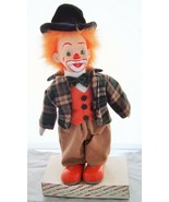 Clown Studio 33 VTG Vintage Porcelain Doll Collectible original box oran... - £15.46 GBP