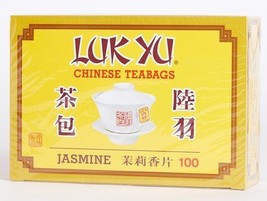 Luk Yu - Jasmine Chinese Teabags (100 Teabags) 225g - £20.33 GBP