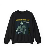 Wailing With Lou Jazz Long Sleeve Sweatshirt Graphic Print Crewneck Unis... - $39.96 CAD+
