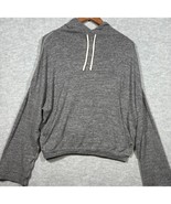 PrAna Women&#39;s Hoodie M Grey Pullover Soft Athleisure Active Wear - $15.57