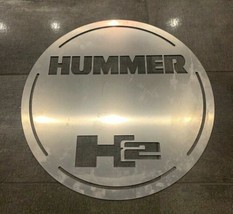 Hummer HUMVEE H2 Custom Made Sign 21 X 21 Aluminum Free Shipping - £48.34 GBP