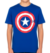 Marvel Avengers CAPTAIN AMERICA Big Boy Short Sleeve Graphic T-Shirt (12... - $9.89