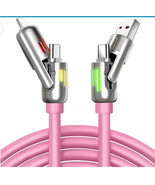 240 W 4-in-1 USB-C Cable, USB C Cable 1.2 m, Multi USB Charging Cable, F... - $9.85