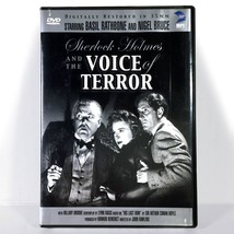 Sherlock Holmes and the Voice of Terror (DVD, 1942, Full Screen)  Basil Rathbone - £9.10 GBP