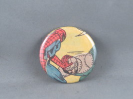 Spider-Man Pin - Comic Panel Pin - Celluloid Pin - $15.00
