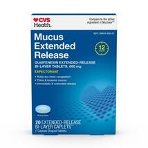 CVS Health Mucus 12HR Extended Release and Chest Congestion Expectorant ... - $18.78 CAD