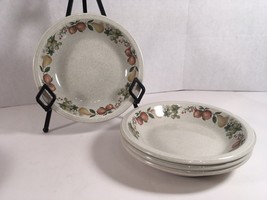 Lot Of 4 Wedgwood England Quince Coupe Soup Bowl Fruits 7 3/8” Stoneware #3 - $21.00