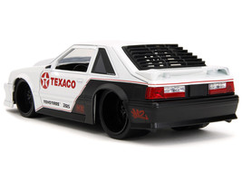 1989 Ford Mustang GT &quot;Texaco&quot; White and Matt Black with Graphics &quot;Bigtime Muscle - $43.12