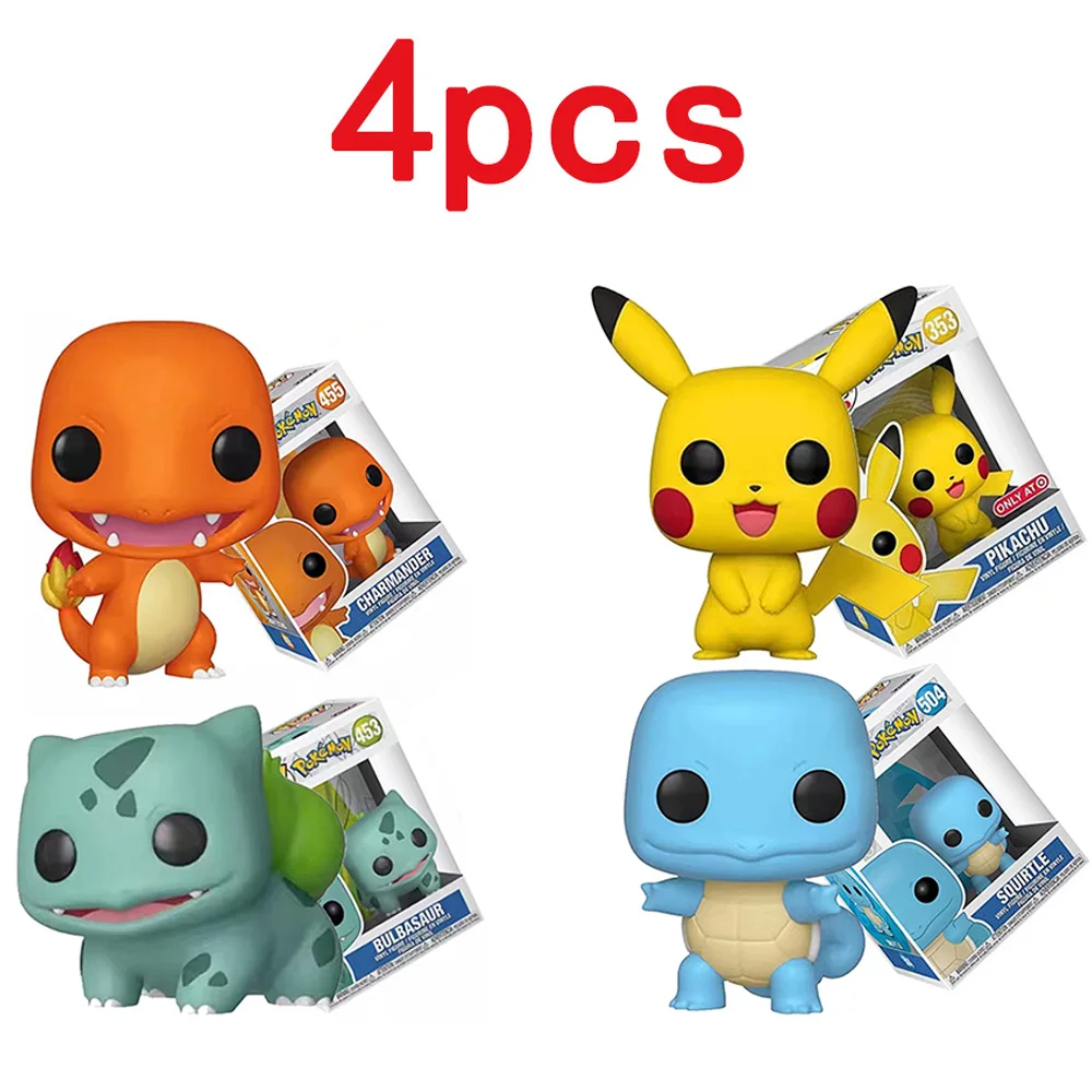 Pokemon FUNKO POP Pokemon Anime Figure Toys Pikachu Decoration Ornaments... - £10.59 GBP+
