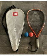 Head Ti Photon Orange Silver Black Racquetball Racquet Titanium Technolo... - £18.99 GBP