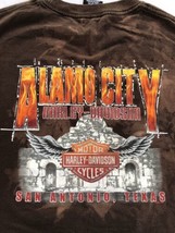 Harley Davidson T Shirt Adult Short Sleeve  made in USA Mens San Antonio... - $18.92