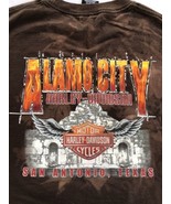 Harley Davidson T Shirt Adult Short Sleeve  made in USA Mens San Antonio... - £14.87 GBP
