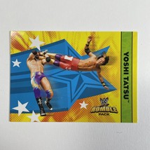 WWE 2010 Topps Rumble Pack CARD 15 Yoshi Tatsu very fine 8.0 - £1.33 GBP