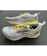 Brooks Levitate 6 Womens 9B Shoes Gray Yellow Running Walking Gym Cushion - £66.89 GBP