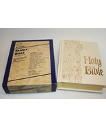 Riverside Family Holy Bible White 161RVWD KJV Red Letter Gold Stamping/G... - £18.47 GBP