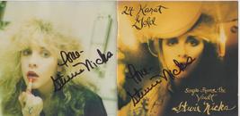 2X Signed Stevie Nicks Cd Autographed 24 Karat Gold Fleetwood Mac W Coa - £156.36 GBP