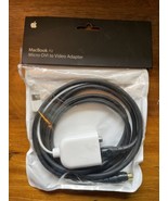 Apple Micro-DVI to Video for MacBook Air 2008 S-Video &amp; Composite Video ... - $13.52 CAD