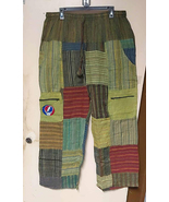 3X  Grateful Dead Cotton Stonewash Patchwork Cargo Pants  #SYF3X  Unisex  - $70.15 CAD