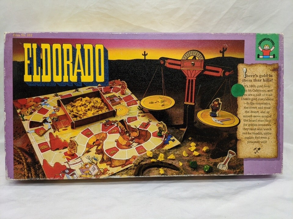 Discovery Toys Eldorado Board Game Complete - $12.47