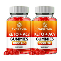 2 Pack Pure Fuel Keto ACV Gummies, Pure Fuel Keto Gummies - 120 Gummies - $75.98